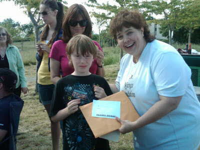 2011-time to give walk rewards to winners of the walk rafle1